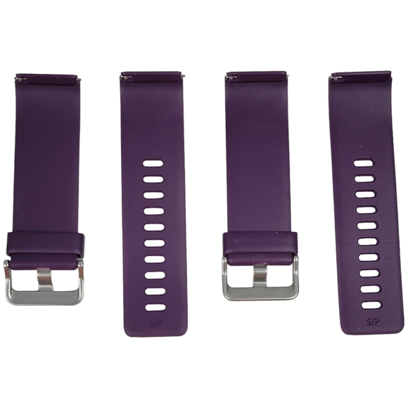 Fitbit Blaze Classic Accessory Band Size S/P Color Purple Set of 2 - Picture 3 of 4